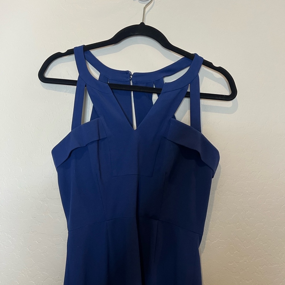 BCBGMaxAzria Maxie Blue party Dress size 4
